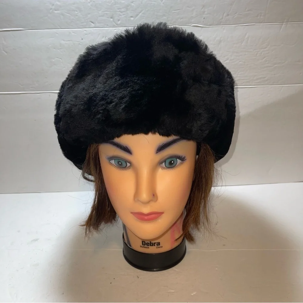 Vintage Fluffy Trapper Women Hat